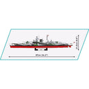 Cobi World War 2 Battleship Tirpitz (2880 Piece Kit)