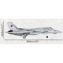 Cobi Top Gun F14 Tomcat (759 Piece Kit)