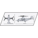 Cobi Armed Forces Bell Boeing V 22 Osprey (1086 Piece Kit)