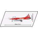 Cobi Armed Forces Northrop F 5E Tiger II (351 Piece Kit)