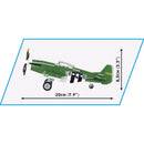 Cobi World War 2 P 51 Mustang (150 Piece Kit)