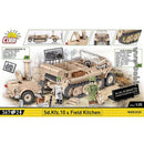 Cobi World War 2 SD. KFZ. 10 & Field Kitchen (367 Piece Kit)