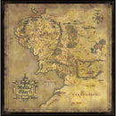 Noble Collection The Lord of the Rings Map of Middle Earth 1000pc Puzzle