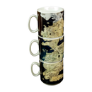 Ikon Collectables A Game of Thrones Stacked Westeros Map Mug Set