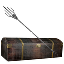 Ikon Collectables Justice League (2017) Aquaman's Trident with Treasure Chest Life Size Replica