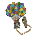Ikon Collectables Rick and Morty Jerry & Beth Floating Enamel Pin