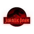 Ikon Collectables Jurassic Park Logo Light Up Neon Logo Sign