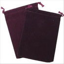 Chessex 02393 Suedecloth Bag L Burgundy