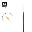 Vallejo Brushes Detail Round Synthetic Brush N0. 4