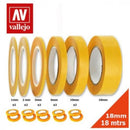 Vallejo Hobby Tools Precision Masking Tape 2mmx18m Twin Pack