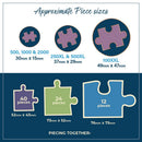Puzzle Below Corfe Castle 1000Pc