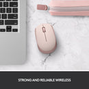Logitech M171 Wireless Mouse Rose