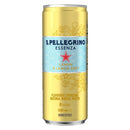 San Pellegrino Essenza Lemon & Lemon Zest 330mL Slim Can Sparkling 24 Pack S. Pellegrino