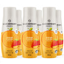 SodaStream Low Sugar Orange Mango Syrup Soda Mix 440mL Low Calorie Pack 6 BULK