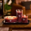 Woodwick Rouge Oud Candle Crackles As It Burns Ellipse Hearthwick