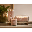 Woodwick Patchouli Crème Candle Crackles As It Burns Ellipse Hearthwick