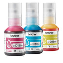Brother BTD180CL Value Colour Pack Ink Bottles Magenta/Cyan/Yellow Genuine DCP-T580DW DCP-T780DW