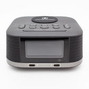Nero Qi Wireless Charging Radio Clock Bluetooth Speaker Alarm USB-C