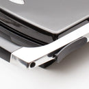 Nero Sandwich Press 4 Slice Non-Stick Toaster Stainless Steel Black