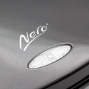 Nero Sandwich Press 4 Slice Non-Stick Toaster Stainless Steel Black