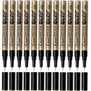 Pilot Permanent Marker Extra Fine Gold Box 12