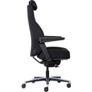 Buro Maverick 24/7 Controller Chair Heavy Duty With Arms Fabric Black
