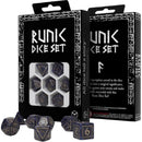 Runic Mixed Blue Gold - Dice Set 7