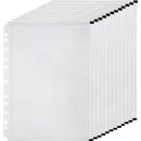 Stack of white index cards with black text on a white background