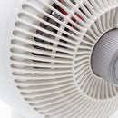 Nero Globo Portable Fan Heater 2000W Cool Warm Hot Adjustable Euro Design