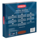 Derwent 48 Pastel Coloured Pencils Wooden Box Set Artists