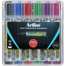 Artline Whiteboard Marker 577 Pack 6 Magnetic Case Bullet Tip