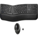 Kensington Wireless Ergonomic Keyboard and Mouse Combo Black