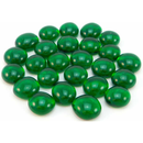Gaming Stones Crystal Dark Green Stone Qty 23-27 in 4" Tube