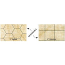 Reversible Megamat  1 Squares & 1 Hexes 34.5x48 Inches