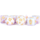 MDG Resin Lavender Dice Set 16mm Polyhedral