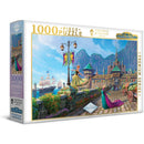 Harlington Thomas Kinkade Disney Frozen Celebration in Arendelle 1,000 pieces