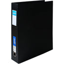 Bantex Pp Ring Binder Portrait 2D 65Mm A3 Black 100851519 - SuperOffice