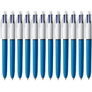 Bic 4 Colour Retractable Ballpoint Pen Medium NIB Box 12 954317 (Box 12) - SuperOffice