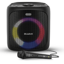 BlueAnt Portable X4 Bluetooth Party Speaker Light Up Microphone Black X4-BK - SuperOffice
