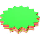 Brenex Starburst Fluro Single Sided 150mm Pack 60 100852021 - SuperOffice