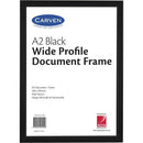 Carven Document Frame A2 Black 40051 - SuperOffice