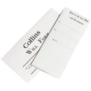 Collins Will Forms In Envelope Slimline White Counter Display Pack 20 25766 - SuperOffice