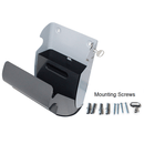 Compass Wall Mounted Ash Tray Bin Grey 765323 - SuperOffice