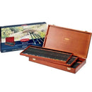 Derwent 120 Artists Coloured Pencils Wooden Box Gift Case Professional 32098 - SuperOffice
