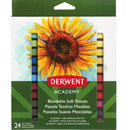 Derwent Academy Blendable Soft Pastels Art Coloured 24 Pack 98216 - SuperOffice