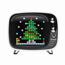 Divoom Tivoo Pixel Art LED Display Bluetooth Speaker White TIVOO-WHITE - SuperOffice