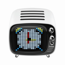 Divoom Tivoo Pixel Art LED Display Bluetooth Speaker White TIVOO-WHITE - SuperOffice