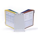 Durable Vario Desk Display System With 20 Panels A4 Sleeves Assorted Colours 569900 - SuperOffice