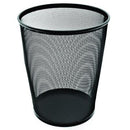 Esselte Metal Mesh Waste Bin 19 Litre Black 47555 - SuperOffice