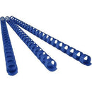 Fellowes Plastic Binding Combs Round 21 Loop 10Mm A4 Blue Pack 100 5345906 - SuperOffice